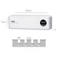 Intelligent UV Toothbrush Sterilizer USB Charging Wall-Mounted No-Drill Toothbrush Cleaner Bathroom Toothbrush Holder Organizer