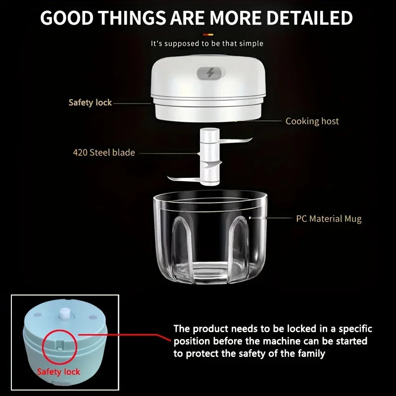 Mini Kitchen Power Chopper